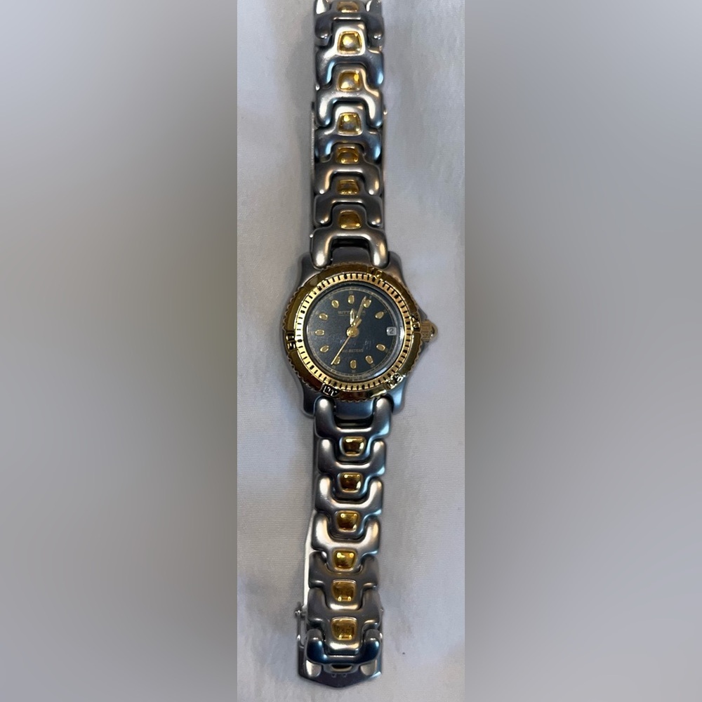 Women Wittnauer 2-Tone Stainless Steel & Gold-plated Water-Resistant Diver Watch